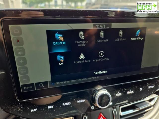 Hyundai i30 Kombi 1.6 T-GDI 150PS Automatik N-Line Sitzheizung Lenkradheizung Klimaautomatik Navi 10,3"-Touchscreen Bluelink Apple CarPlay + Android Auto PDC v+h R&uuml;ckf.Kamera 18-LM 