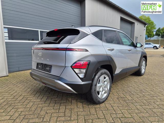 Hyundai KONA Trend 1.6 T-GDI 150PS Automatik Voll-LED-Scheinw. Sitzheizung Lenkradheizung ACC Klimaautomatik Navi Touchscreen DAB+ Apple CarPlay + Android Auto PDC v+h R&uuml;ckf.Kamera 2xKeyless 17-LM 