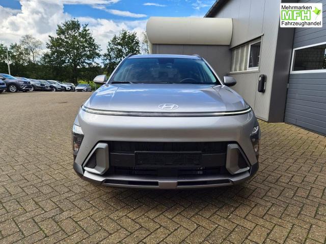 Hyundai KONA Trend 1.6 T-GDI 150PS Automatik Voll-LED-Scheinw. Sitzheizung Lenkradheizung ACC Klimaautomatik Navi Touchscreen DAB+ Apple CarPlay + Android Auto PDC v+h R&uuml;ckf.Kamera 2xKeyless 17-LM 