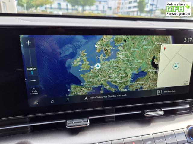 Hyundai KONA Trend 1.6 T-GDI 150PS Automatik Voll-LED-Scheinw. Sitzheizung Lenkradheizung ACC Klimaautomatik Navi Touchscreen DAB+ Apple CarPlay + Android Auto PDC v+h R&uuml;ckf.Kamera 2xKeyless 17-LM 