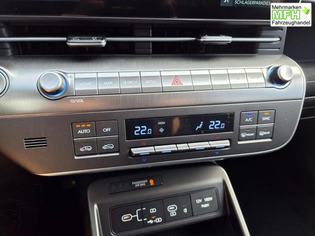 Hyundai KONA Trend 1.6 T-GDI 150PS Automatik Voll-LED-Scheinw. Sitzheizung Lenkradheizung ACC Klimaautomatik Navi Touchscreen DAB+ Apple CarPlay + Android Auto PDC v+h R&uuml;ckf.Kamera 2xKeyless 17-LM 