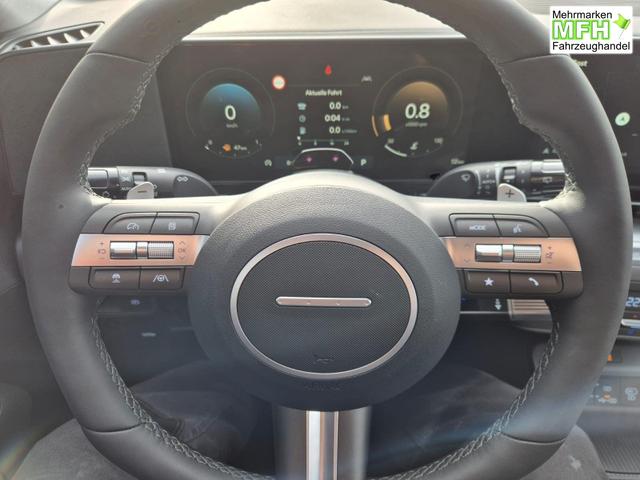 Hyundai KONA Trend 1.6 T-GDI 150PS Automatik Voll-LED-Scheinw. Sitzheizung Lenkradheizung ACC Klimaautomatik Navi Touchscreen DAB+ Apple CarPlay + Android Auto PDC v+h R&uuml;ckf.Kamera 2xKeyless 17-LM 