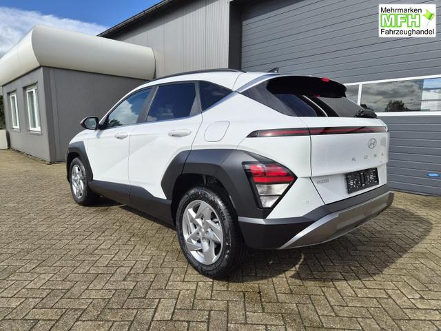 Hyundai KONA Trend 1.6 T-GDI 150PS Automatik Voll-LED-Scheinw. Sitzheizung Lenkradheizung ACC Klimaautomatik Navi Touchscreen DAB+ Apple CarPlay + Android Auto PDC v+h R&uuml;ckf.Kamera 2xKeyless 17-LM 
