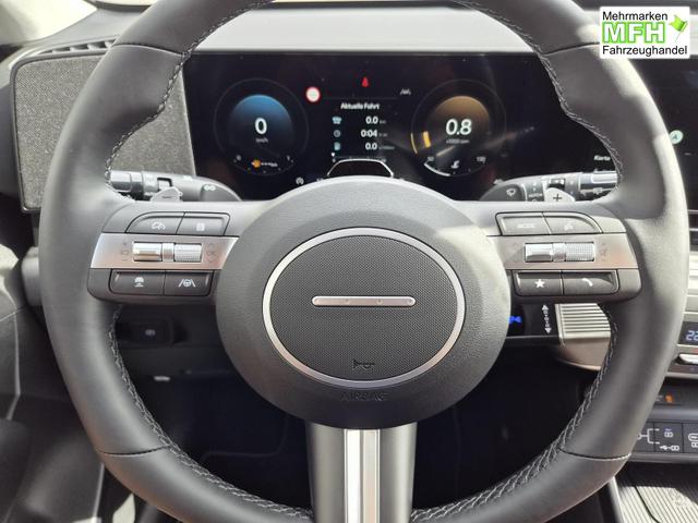 Hyundai KONA Trend 1.6 T-GDI 150PS Automatik Voll-LED-Scheinw. Sitzheizung Lenkradheizung ACC Klimaautomatik Navi Touchscreen DAB+ Apple CarPlay + Android Auto PDC v+h R&uuml;ckf.Kamera 2xKeyless 17-LM 