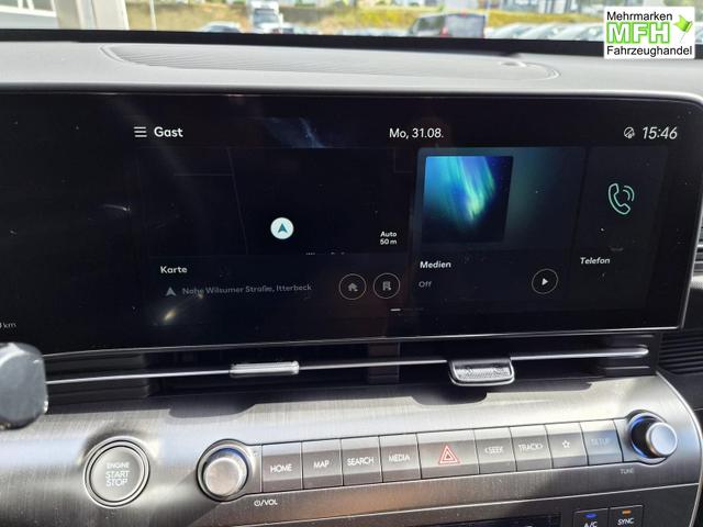 Hyundai KONA Trend 1.6 T-GDI 150PS Automatik Voll-LED-Scheinw. Sitzheizung Lenkradheizung ACC Klimaautomatik Navi Touchscreen DAB+ Apple CarPlay + Android Auto PDC v+h R&uuml;ckf.Kamera 2xKeyless 17-LM 