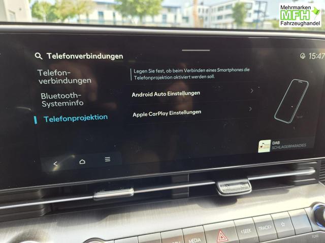 Hyundai KONA Trend 1.6 T-GDI 150PS Automatik Voll-LED-Scheinw. Sitzheizung Lenkradheizung ACC Klimaautomatik Navi Touchscreen DAB+ Apple CarPlay + Android Auto PDC v+h R&uuml;ckf.Kamera 2xKeyless 17-LM 