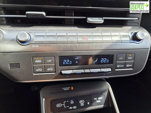 Hyundai KONA Trend 1.6 T-GDI 150PS Automatik Voll-LED-Scheinw. Sitzheizung Lenkradheizung ACC Klimaautomatik Navi Touchscreen DAB+ Apple CarPlay + Android Auto PDC v+h R&uuml;ckf.Kamera 2xKeyless 17-LM 