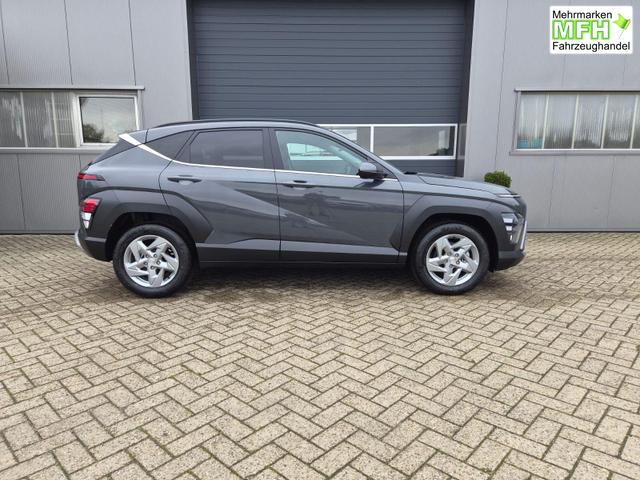Hyundai KONA Trend 1.6 T-GDI 150PS Voll-LED-Scheinw. Sitzheizung Lenkradheizung Klimaautomatik Tempomat Navi Touchscreen DAB+ Apple CarPlay + Android Auto PDC v+h R&uuml;ckf.Kamera 2xKeyless 17-LM 