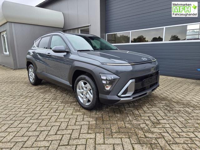 Hyundai KONA Trend 1.6 T-GDI 150PS Voll-LED-Scheinw. Sitzheizung Lenkradheizung Klimaautomatik Tempomat Navi Touchscreen DAB+ Apple CarPlay + Android Auto PDC v+h R&uuml;ckf.Kamera 2xKeyless 17-LM 