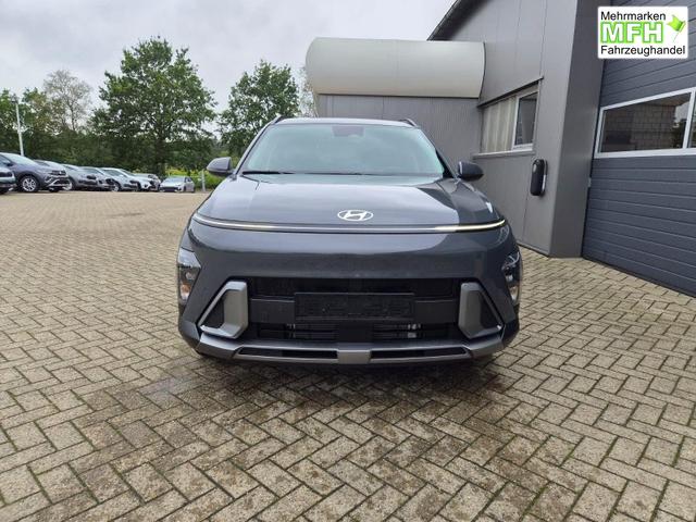 Hyundai KONA Trend 1.6 T-GDI 150PS Voll-LED-Scheinw. Sitzheizung Lenkradheizung Klimaautomatik Tempomat Navi Touchscreen DAB+ Apple CarPlay + Android Auto PDC v+h R&uuml;ckf.Kamera 2xKeyless 17-LM 