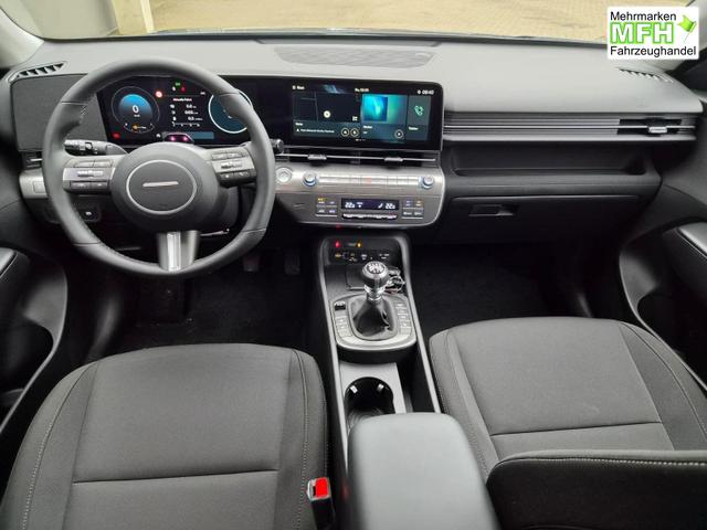 Hyundai KONA Trend 1.6 T-GDI 150PS Voll-LED-Scheinw. Sitzheizung Lenkradheizung Klimaautomatik Tempomat Navi Touchscreen DAB+ Apple CarPlay + Android Auto PDC v+h R&uuml;ckf.Kamera 2xKeyless 17-LM 