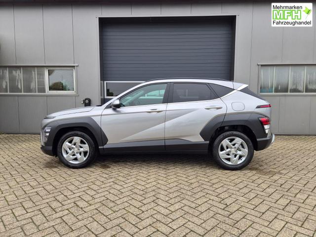 Hyundai KONA Trend 1.6 T-GDI 150PS Voll-LED-Scheinw. Sitzheizung Lenkradheizung Klimaautomatik Tempomat Navi Touchscreen DAB+ Apple CarPlay + Android Auto PDC v+h R&uuml;ckf.Kamera 2xKeyless 17-LM 