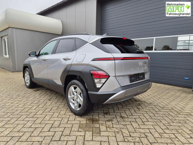 Hyundai KONA Trend 1.6 T-GDI 150PS Voll-LED-Scheinw. Sitzheizung Lenkradheizung Klimaautomatik Tempomat Navi Touchscreen DAB+ Apple CarPlay + Android Auto PDC v+h R&uuml;ckf.Kamera 2xKeyless 17-LM 