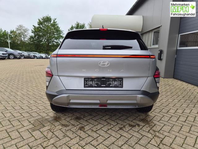 Hyundai KONA Trend 1.6 T-GDI 150PS Voll-LED-Scheinw. Sitzheizung Lenkradheizung Klimaautomatik Tempomat Navi Touchscreen DAB+ Apple CarPlay + Android Auto PDC v+h R&uuml;ckf.Kamera 2xKeyless 17-LM 