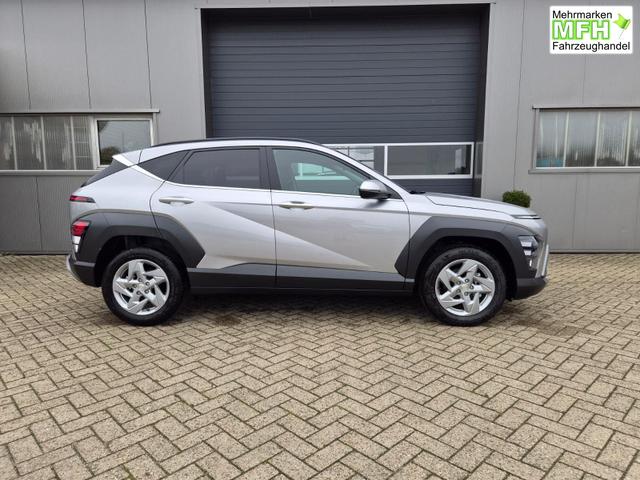 Hyundai KONA Trend 1.6 T-GDI 150PS Voll-LED-Scheinw. Sitzheizung Lenkradheizung Klimaautomatik Tempomat Navi Touchscreen DAB+ Apple CarPlay + Android Auto PDC v+h R&uuml;ckf.Kamera 2xKeyless 17-LM 