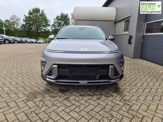 Hyundai KONA Trend 1.6 T-GDI 150PS Voll-LED-Scheinw. Sitzheizung Lenkradheizung Klimaautomatik Tempomat Navi Touchscreen DAB+ Apple CarPlay + Android Auto PDC v+h R&uuml;ckf.Kamera 2xKeyless 17-LM 