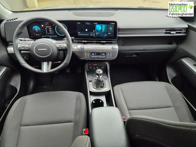 Hyundai KONA Trend 1.6 T-GDI 150PS Voll-LED-Scheinw. Sitzheizung Lenkradheizung Klimaautomatik Tempomat Navi Touchscreen DAB+ Apple CarPlay + Android Auto PDC v+h R&uuml;ckf.Kamera 2xKeyless 17-LM 