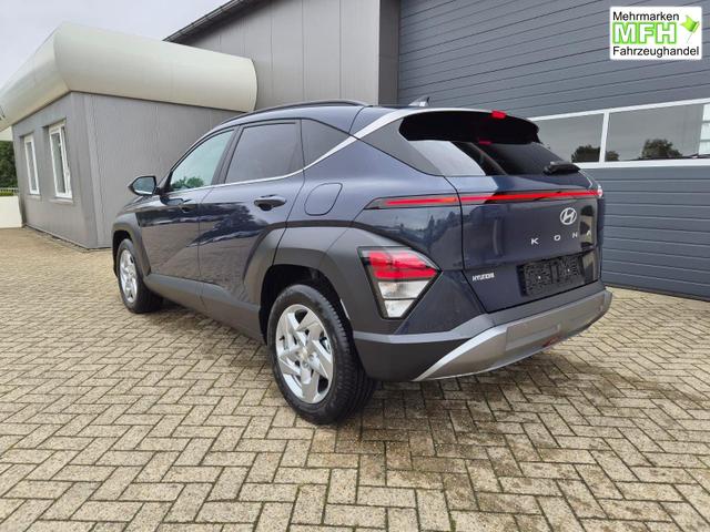 Hyundai KONA Trend 1.6 T-GDI 150PS Voll-LED-Scheinw. Sitzheizung Lenkradheizung Klimaautomatik Tempomat Navi Touchscreen DAB+ Apple CarPlay + Android Auto PDC v+h R&uuml;ckf.Kamera 2xKeyless 17-LM 