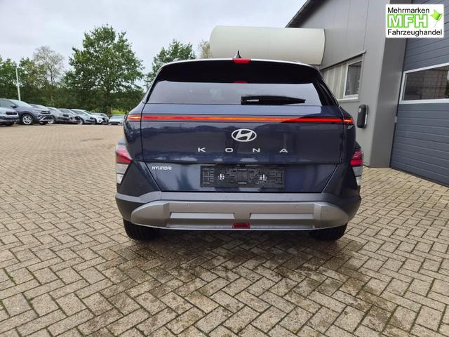 Hyundai KONA Trend 1.6 T-GDI 150PS Voll-LED-Scheinw. Sitzheizung Lenkradheizung Klimaautomatik Tempomat Navi Touchscreen DAB+ Apple CarPlay + Android Auto PDC v+h R&uuml;ckf.Kamera 2xKeyless 17-LM 