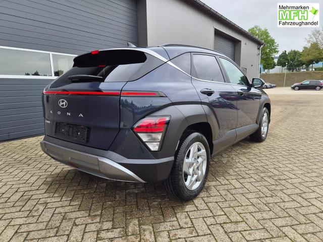 Hyundai KONA Trend 1.6 T-GDI 150PS Voll-LED-Scheinw. Sitzheizung Lenkradheizung Klimaautomatik Tempomat Navi Touchscreen DAB+ Apple CarPlay + Android Auto PDC v+h R&uuml;ckf.Kamera 2xKeyless 17-LM 