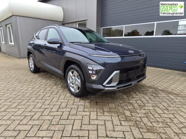Hyundai KONA Trend 1.6 T-GDI 150PS Voll-LED-Scheinw. Sitzheizung Lenkradheizung Klimaautomatik Tempomat Navi Touchscreen DAB+ Apple CarPlay + Android Auto PDC v+h R&uuml;ckf.Kamera 2xKeyless 17-LM 