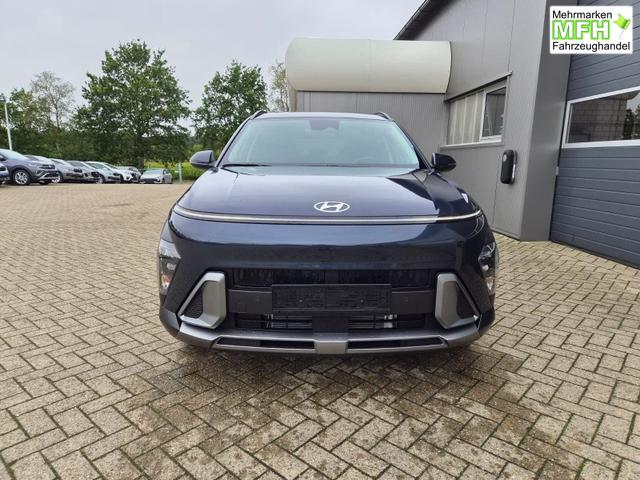 Hyundai KONA Trend 1.6 T-GDI 150PS Voll-LED-Scheinw. Sitzheizung Lenkradheizung Klimaautomatik Tempomat Navi Touchscreen DAB+ Apple CarPlay + Android Auto PDC v+h R&uuml;ckf.Kamera 2xKeyless 17-LM 