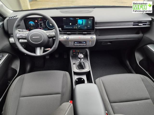 Hyundai KONA Trend 1.6 T-GDI 150PS Voll-LED-Scheinw. Sitzheizung Lenkradheizung Klimaautomatik Tempomat Navi Touchscreen DAB+ Apple CarPlay + Android Auto PDC v+h R&uuml;ckf.Kamera 2xKeyless 17-LM 