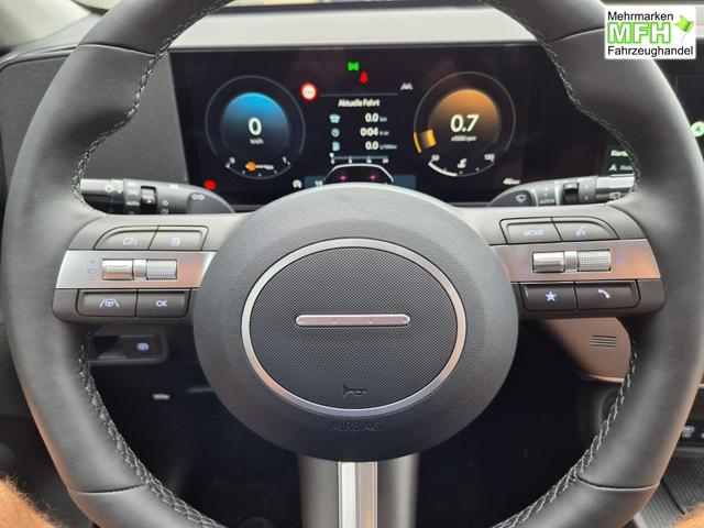 Hyundai KONA Trend 1.6 T-GDI 150PS Voll-LED-Scheinw. Sitzheizung Lenkradheizung Klimaautomatik Tempomat Navi Touchscreen DAB+ Apple CarPlay + Android Auto PDC v+h R&uuml;ckf.Kamera 2xKeyless 17-LM 