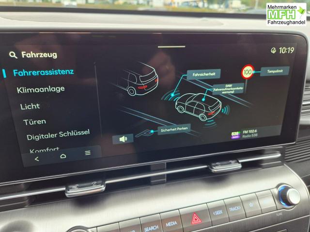 Hyundai KONA Trend 1.6 T-GDI 150PS Voll-LED-Scheinw. Sitzheizung Lenkradheizung Klimaautomatik Tempomat Navi Touchscreen DAB+ Apple CarPlay + Android Auto PDC v+h R&uuml;ckf.Kamera 2xKeyless 17-LM 