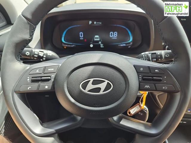 Hyundai i20 1.0 T-GDI 90PS Automatik 5-T&uuml;rer Sitzheizung Lenkradheizung R&uuml;ckf.Kamera PDC Klima Apple CarPlay Android Auto Tempomat Touchscreen 
