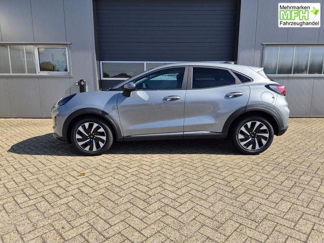 Ford Puma Titanium 1.0 Hybrid 125PS Autom. abnehm. AHK ACC 4xKamera Klimaautomatik Sitzheizung Lenkradheizung Frontscheibe beheizb. LED-Scheinwerfer SYNC4 Bluetooth Apple CarPlay Android Auto PDC v+h 