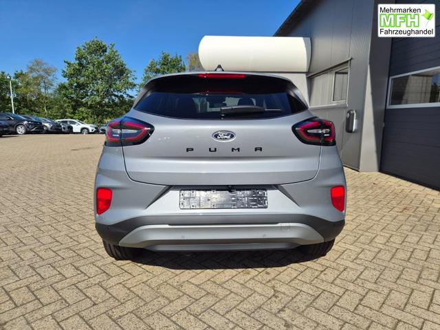 Ford Puma Titanium 1.0 Hybrid 125PS Autom. abnehm. AHK ACC 4xKamera Klimaautomatik Sitzheizung Lenkradheizung Frontscheibe beheizb. LED-Scheinwerfer SYNC4 Bluetooth Apple CarPlay Android Auto PDC v+h 