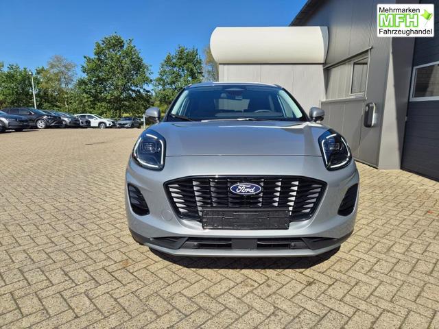Ford Puma Titanium 1.0 Hybrid 125PS Autom. abnehm. AHK ACC 4xKamera Klimaautomatik Sitzheizung Lenkradheizung Frontscheibe beheizb. LED-Scheinwerfer SYNC4 Bluetooth Apple CarPlay Android Auto PDC v+h 
