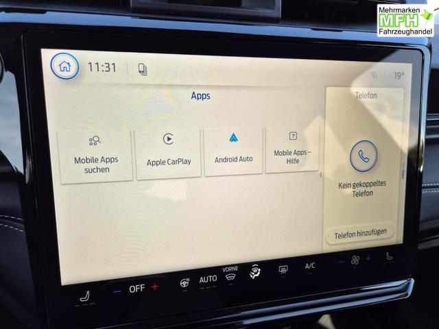 Ford Puma Titanium 1.0 Hybrid 125PS Autom. abnehm. AHK ACC 4xKamera Klimaautomatik Sitzheizung Lenkradheizung Frontscheibe beheizb. LED-Scheinwerfer SYNC4 Bluetooth Apple CarPlay Android Auto PDC v+h 