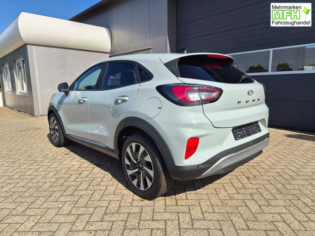 Ford Puma Titanium 1.0 Hybrid 125PS Autom. abnehm. AHK ACC 4xKamera Klimaautomatik Sitzheizung Lenkradheizung Frontscheibe beheizb. LED-Scheinwerfer SYNC4 Bluetooth Apple CarPlay Android Auto PDC v+h 