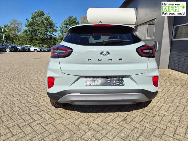 Ford Puma Titanium 1.0 Hybrid 125PS Autom. abnehm. AHK ACC 4xKamera Klimaautomatik Sitzheizung Lenkradheizung Frontscheibe beheizb. LED-Scheinwerfer SYNC4 Bluetooth Apple CarPlay Android Auto PDC v+h 