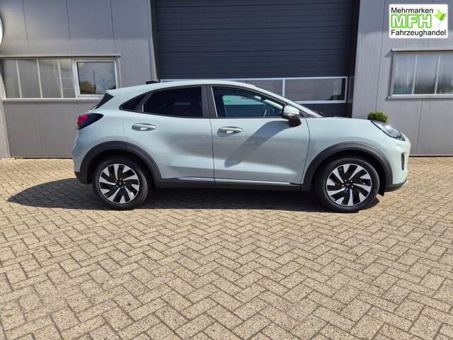 Ford Puma Titanium 1.0 Hybrid 125PS Autom. abnehm. AHK ACC 4xKamera Klimaautomatik Sitzheizung Lenkradheizung Frontscheibe beheizb. LED-Scheinwerfer SYNC4 Bluetooth Apple CarPlay Android Auto PDC v+h 