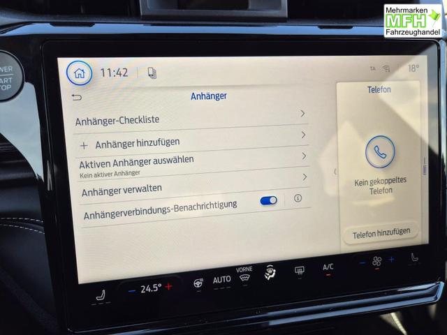 Ford Puma Titanium 1.0 Hybrid 125PS Autom. abnehm. AHK ACC 4xKamera Klimaautomatik Sitzheizung Lenkradheizung Frontscheibe beheizb. LED-Scheinwerfer SYNC4 Bluetooth Apple CarPlay Android Auto PDC v+h 