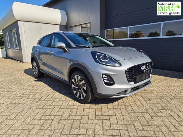 Ford Puma Titanium 1.0 Hybrid 125PS Autom. R&uuml;ckf.Kamera Klimaautomatik Sitzheizung Lenkradheizung Frontscheibe beheizb. LED-Scheinwerfer SYNC4 Bluetooth Apple CarPlay Android Auto PDC v+h 