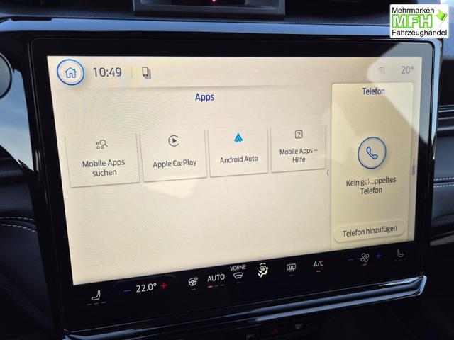 Ford Puma Titanium 1.0 Hybrid 125PS Autom. R&uuml;ckf.Kamera Klimaautomatik Sitzheizung Lenkradheizung Frontscheibe beheizb. LED-Scheinwerfer SYNC4 Bluetooth Apple CarPlay Android Auto PDC v+h 