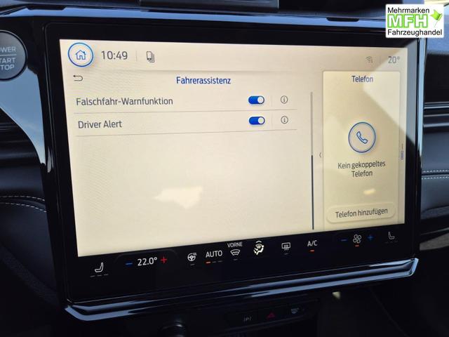 Ford Puma Titanium 1.0 Hybrid 125PS Autom. R&uuml;ckf.Kamera Klimaautomatik Sitzheizung Lenkradheizung Frontscheibe beheizb. LED-Scheinwerfer SYNC4 Bluetooth Apple CarPlay Android Auto PDC v+h 