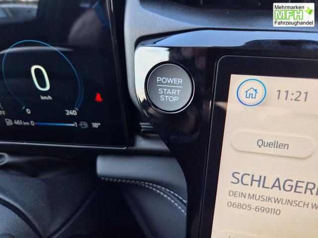 Ford Puma Titanium 1.0 Hybrid 125PS Autom. abnehm. AHK ACC 4xKamera Klimaautomatik Sitzheizung Lenkradheizung Frontscheibe beheizb. LED-Scheinwerfer SYNC4 Bluetooth Apple CarPlay Android Auto PDC v+h 