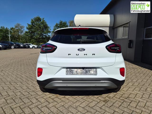 Ford Puma Titanium 1.0 Hybrid 125PS Autom. abnehm. AHK ACC 4xKamera Klimaautomatik Sitzheizung Lenkradheizung Frontscheibe beheizb. LED-Scheinwerfer SYNC4 Bluetooth Apple CarPlay Android Auto PDC v+h 