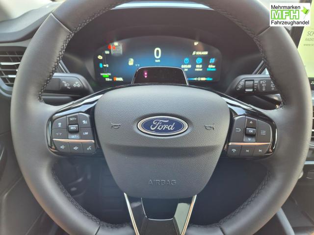 Ford Kuga Titanium 243PS PHEV Automatik Sitzheizung v+h Lenkradheizung Frontscheibe beheizb. Klimaautomatik Navi SYNC4 Apple CarPlay Android Auto Touchscreen PDC 4xKamera 2xKeyless 17"LM vollelektr. Reichweite 66KM 