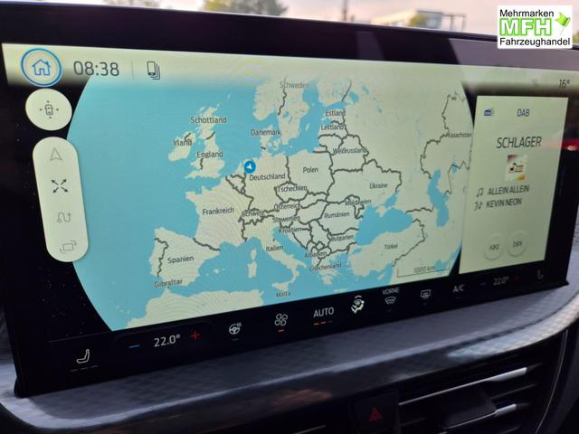 Ford Kuga Titanium 243PS PHEV Automatik Sitzheizung v+h Lenkradheizung Frontscheibe beheizb. Klimaautomatik Navi SYNC4 Apple CarPlay Android Auto Touchscreen PDC 4xKamera 2xKeyless 17"LM vollelektr. Reichweite 66KM 