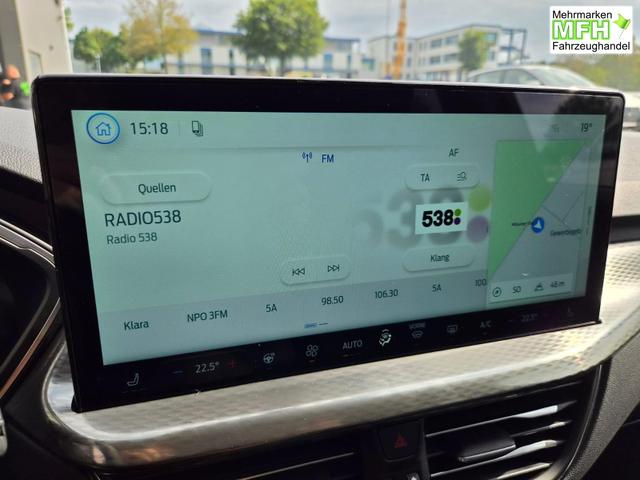 Ford Kuga Titanium 243PS PHEV Automatik Sitzheizung v+h Lenkradheizung Frontscheibe beheizb. Klimaautomatik Navi SYNC4 Apple CarPlay Android Auto Touchscreen PDC 4xKamera 2xKeyless 17"LM vollelektr. Reichweite 66KM 