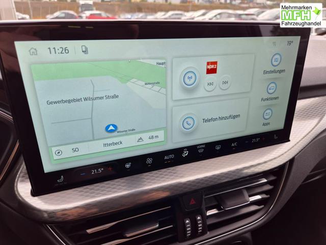 Ford Kuga Titanium 243PS PHEV Automatik Sitzheizung v+h Lenkradheizung Frontscheibe beheizb. Klimaautomatik Navi SYNC4 Apple CarPlay Android Auto Touchscreen PDC 4xKamera 2xKeyless 17"LM vollelektr. Reichweite 66KM 
