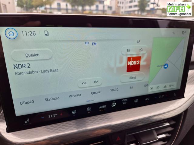 Ford Kuga Titanium 243PS PHEV Automatik Sitzheizung v+h Lenkradheizung Frontscheibe beheizb. Klimaautomatik Navi SYNC4 Apple CarPlay Android Auto Touchscreen PDC 4xKamera 2xKeyless 17"LM vollelektr. Reichweite 66KM 