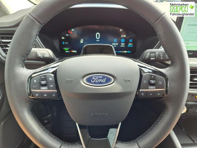 Ford Kuga Titanium 243PS PHEV Automatik elektr. PanoDach Sitzheizung v+h Lenkradheizung Frontscheibe beheizb. Klimaautomatik Navi SYNC4 Apple CarPlay Android Auto Touchscreen PDC 4xKamera 2xKeyless 17"LM vollelektr. Reichweite 66KM 