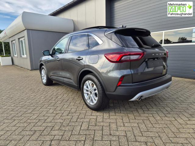 Ford Kuga Titanium 243PS PHEV Automatik schwenkb. AHK elektr. PanoDach Sitzheizung v+h Lenkradheizung Frontscheibe beheizb. Klimaautomatik Navi SYNC4 Apple CarPlay Android Auto Touchscreen PDC 4xKamera 2xKeyless 17"LM vollelektr. Reichweite 66KM 